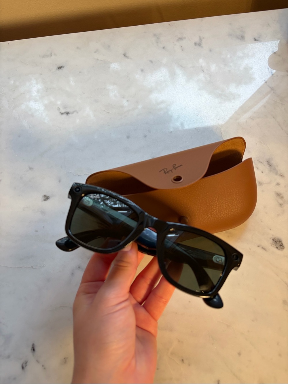 Ray-Ban Black Frame Sunglasses wayfair gen 1
